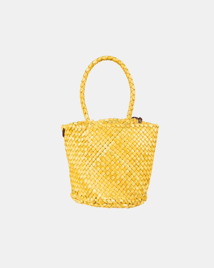 yellow handbag